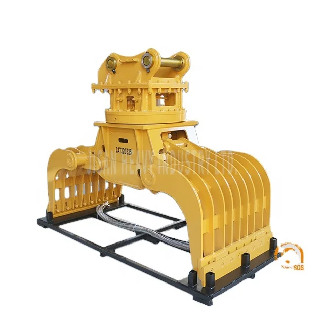 

Excavator Hydraulic Demolition Grapple Sorting Grapple For Demolition Buildings