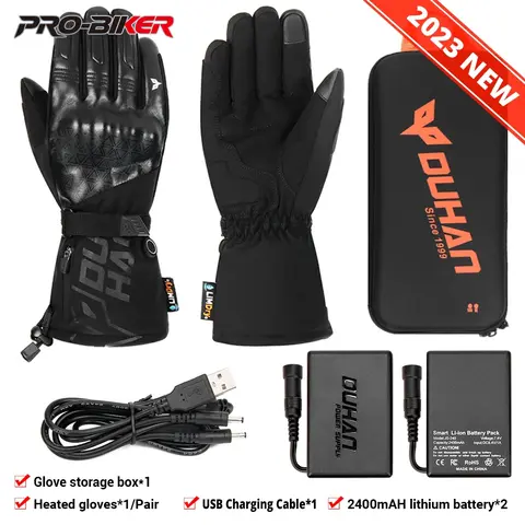 DUHAN 100% 방수 오토바이 장갑 가열 Guantes 난방 오토바이 타기 장갑 터치 스크린 장갑 겨울용 Gant Moto DUHAN 100% 방수 오토바이 장갑 가열 Guantes 난방 오토바이 타기 장갑 터치 스크린 장갑 겨울용 Gant Moto