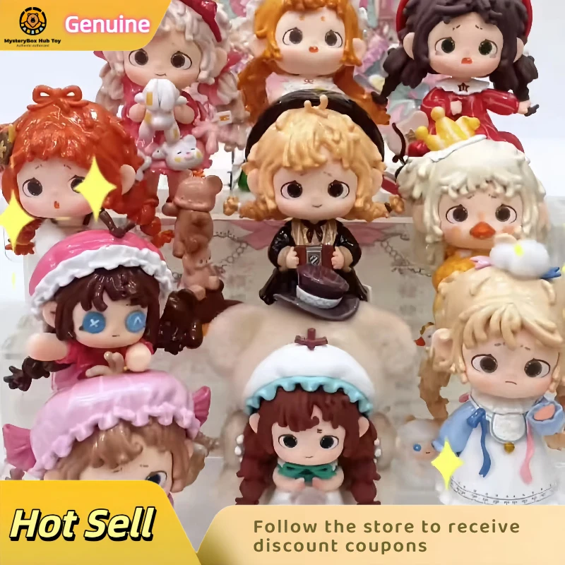 

Genuine Heyone Fufu Doll Miaomiao House Blind Box Four Generations Curly Yarn Girl Handwriting Office Doll Girl Gift Orna