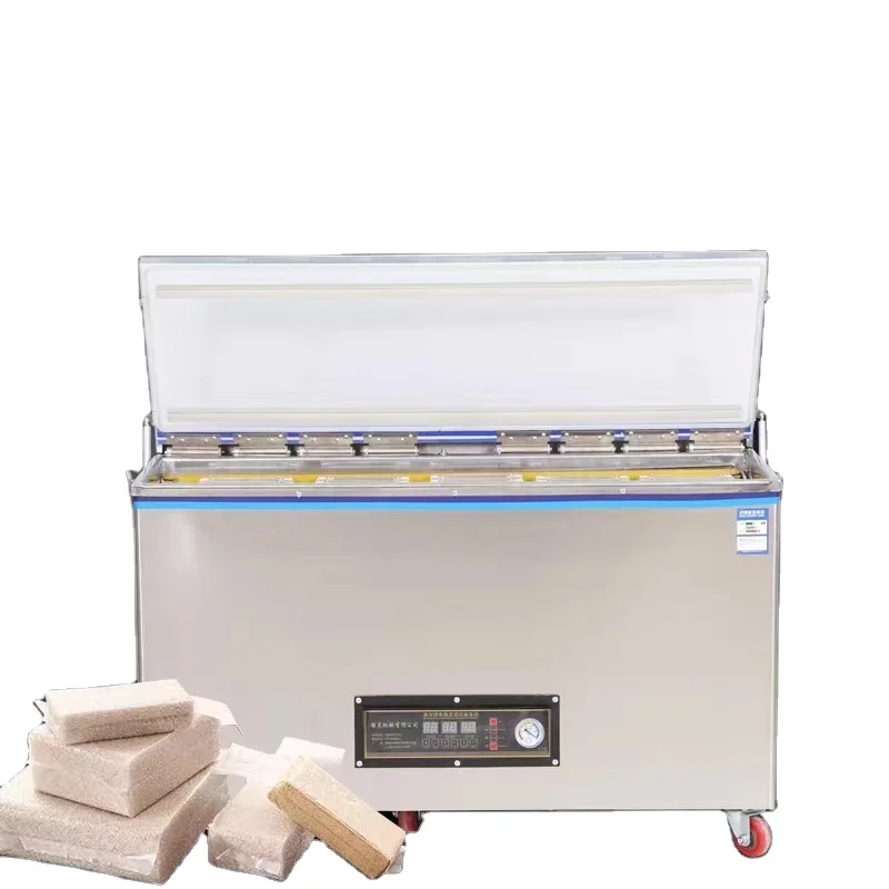 

Commercial Grade Electric Rice Brick Vacuum Sealer Household Cereal Bean Nuts Snack Food Vacuum Packaging Machine Foil Paper