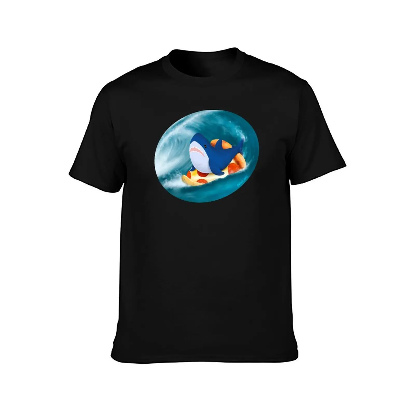 Blahaj/Shark: Slices up! T-Shirt man t shirt luxury T-Shirt