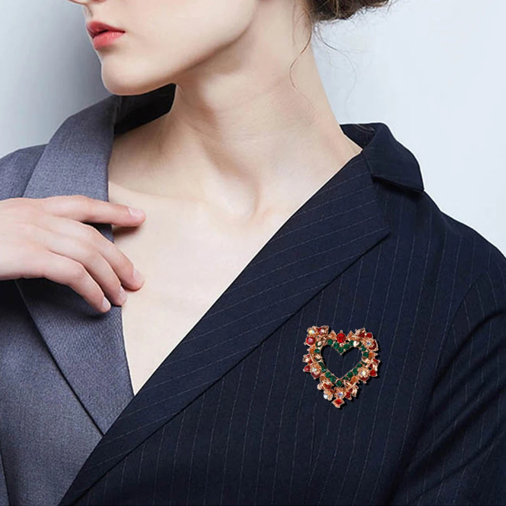 

3pcs Brooch Brooches Rhinestone Shaped Breastpin Breastpins Alloy Durable Safe Wear Parties Holidays Gifts Jewelry