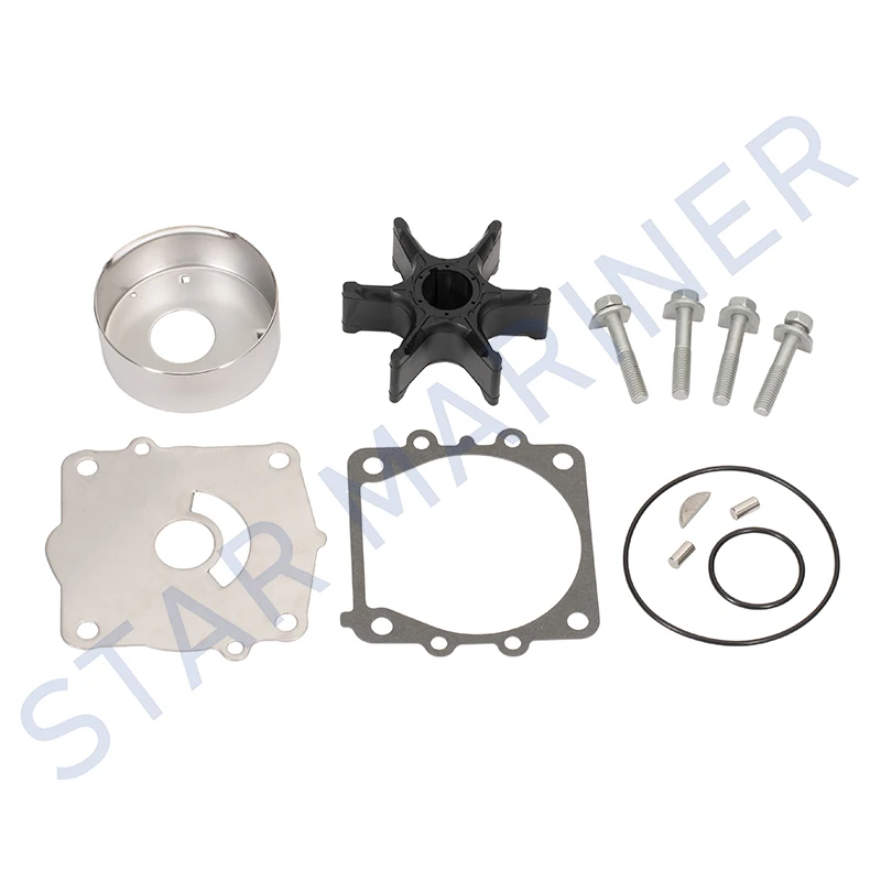 68V-W0078 Water Pump Impeller Kit 68V-W0078-00 For Yamaha Outboard 75HP 90HP 115HP 130HP HP 90HP 115HP 130HP Sierra 18-3442