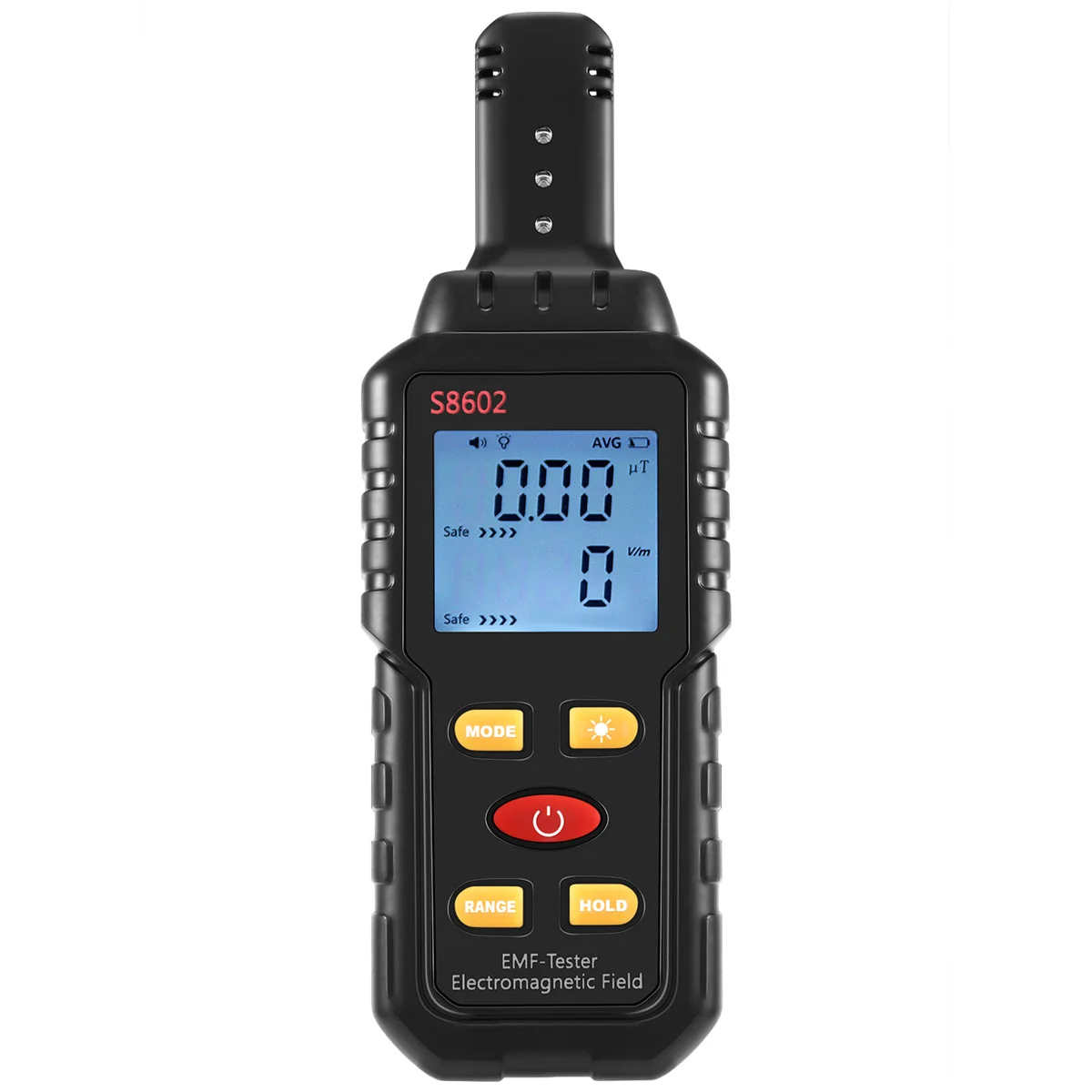 Medidor de dosímetro de radiação 3 em 1, medidor geiger emf, alarme automático, medida em tempo real, testador detector de radiação