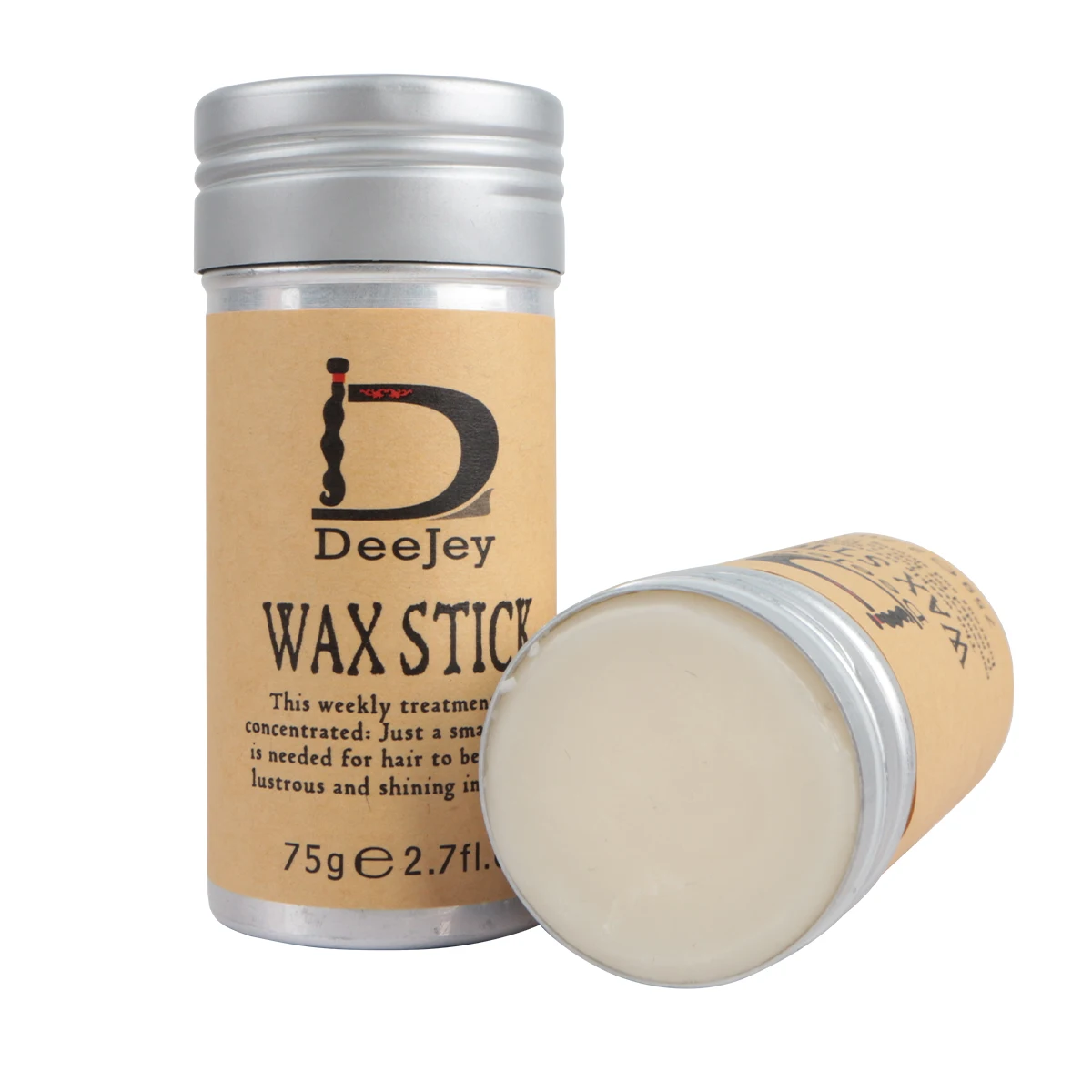 2pcs Hair Wax Stick Fixed Hairstyle Non-greasy Moulding Wax Stick Power Styling Your Hair Suitable for Edge Frizz