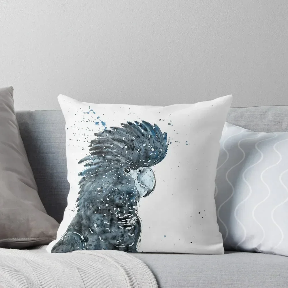 

Cockatoo Watercolour Art Design Parrot Throw Pillow Pillowcase Couch Pillows Pillowcases Cushion Covers Sofa pillow