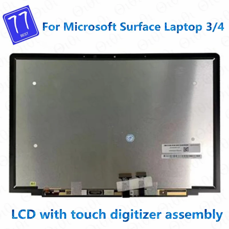 

Сборка 13,5 дюйма с сенсорным экраном для Microsoft Surface Laptop 3 1867 1868 Microsoft Surface Laptop 4 1950 1951 1958 1959 в сборе