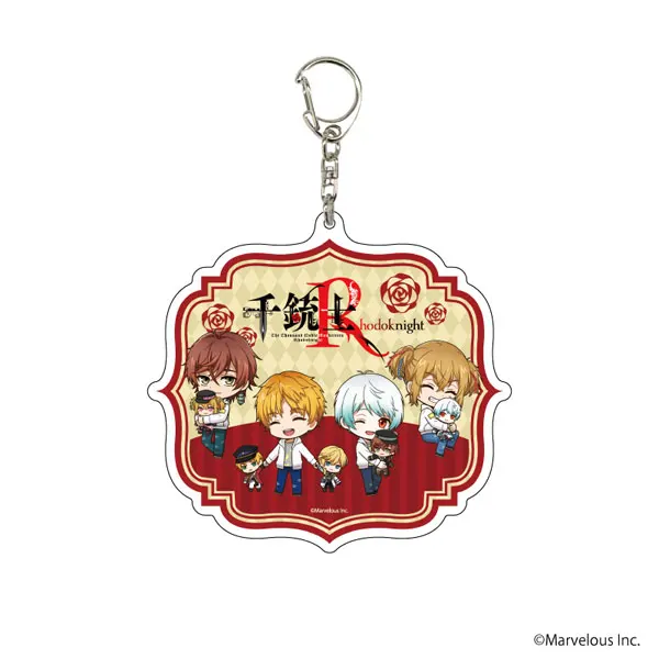 Game Anime Rhodoknight Acrylic Keychain Pendant Bag Car Keychain Cell phone Sign   present Firend Fans Popular Gifts