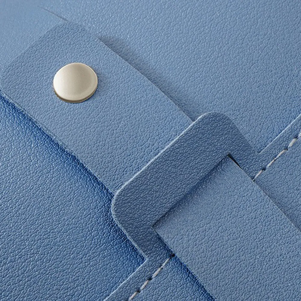 حقيبة تخزين المجوهرات FX، حقيبة تخزين القرط، حقيبة تخزين القرط الجلدية المحمولة القابلة للطي، حقيبة تخزين مجوهرات السفر Roll C Dura #2