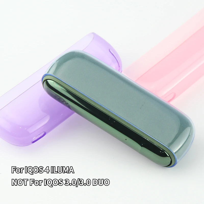 5 Colors Soft Clear TPU Case for IQOS ILUMA Cases Cover Shell Holder Pouch Storage Bag Protection E-Cigarette Accessories