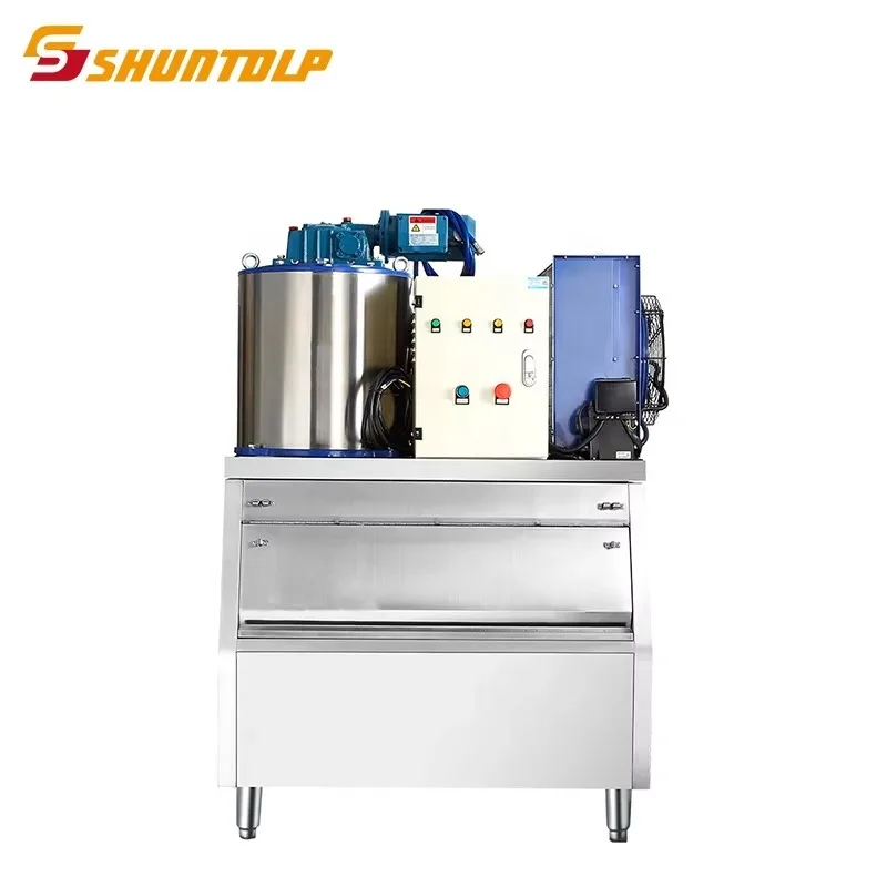 

2000kg Factory Price Snowkey Flake Ice Making Machine 2 Ton Good Quality Flake Ice Machine