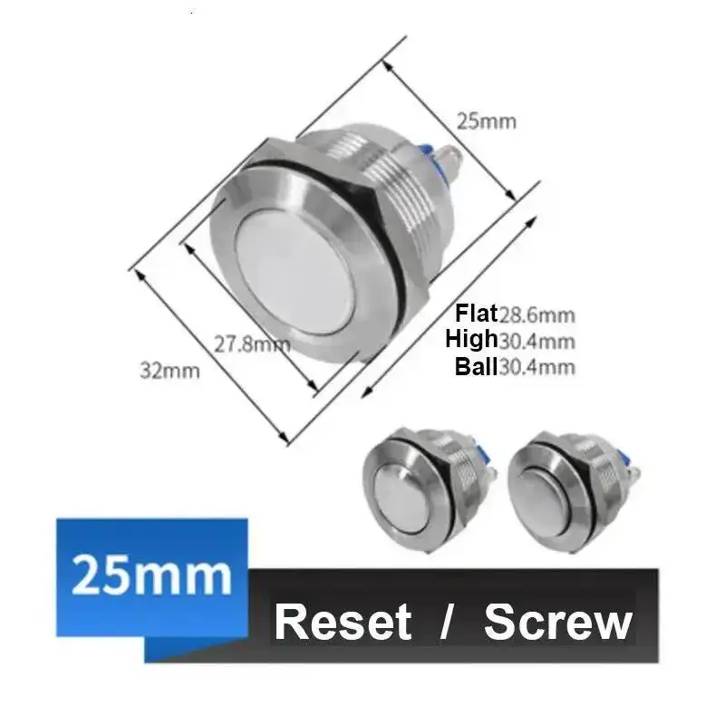 Variant: 25mm Reset screw