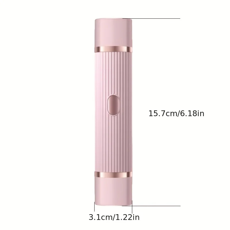 2026 New Women Electric Shaver Waterproof 2 in 1 Double Head Bikini Hair Trimmer Detachable Head Wet Dry Shaver