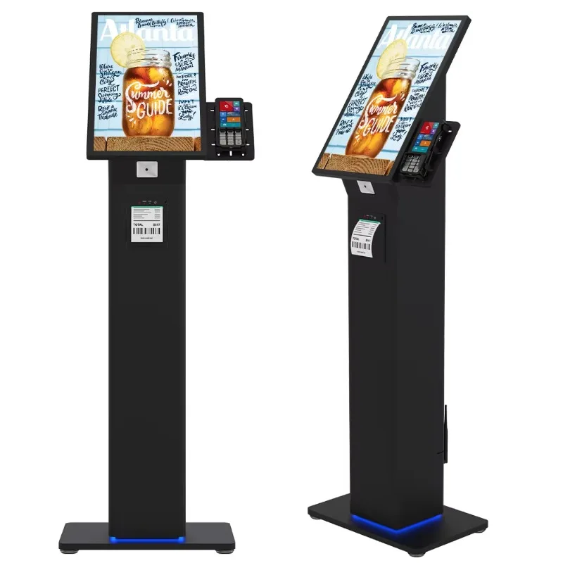 Android  Self-Order Payment Kiosk for McDonald's Restaurant POS System with Printer & Ordering Software