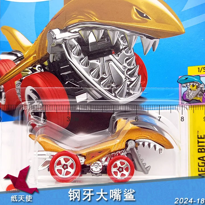 Hot Wheels 1:64 Shark Bite Series: Exquisite Die - Cast Alloy Car Model, Perfect for Collection and Decoration view 3
