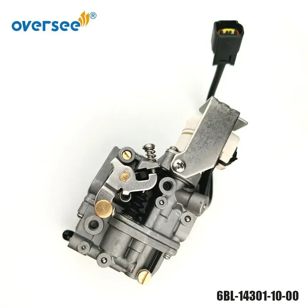 Oversee 6BL-14301 Carburetor Assy For Yamaha F 25HP T25 4 Stroke Outboard 2006-UP 6BL-14301-10-00