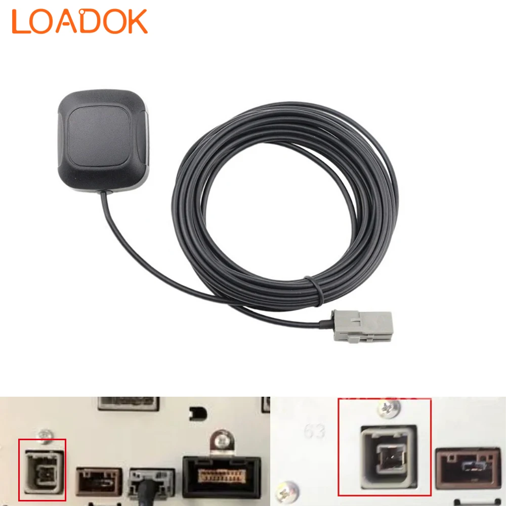Rádio do carro GPS Navegação Antena, Conector GT5-1S Jack, Substituição para Clarion, Alpine, Kenwood, JVC, Toyota, Honda, Nissan