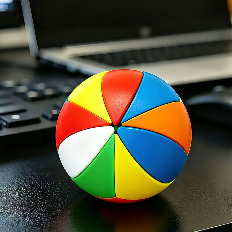 YJ Yeet Ball Cube Spherical Speedcube Cubo Magico Brain Teasers Problem Solving Toys Focus & Patience Training Educational Gifts