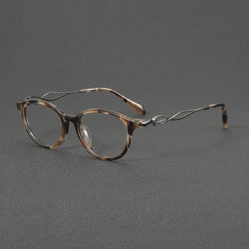 

2026 New Ultra-light Women's Titanium 90019 Presbyopia Myopia Glasses for Female Eyeglasses Acetate Prescription Eyewear Frames