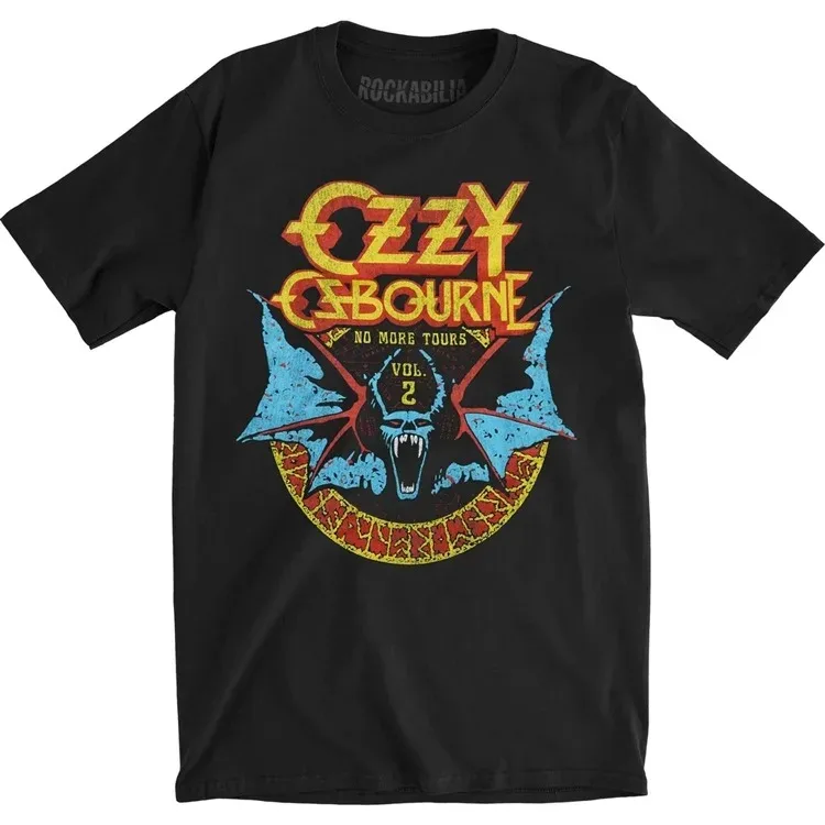 OZZY OSBOURNE, Osborne Blues Rock Band Earth Cotton Short Sleeve T Shirt High Quality Men Women Tops 2024 New In