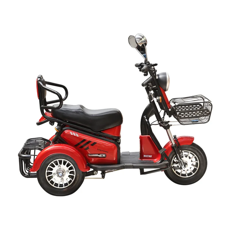 

Long-term battery life three-wheeled scooter shopping battery car high-power electric car for the elderly