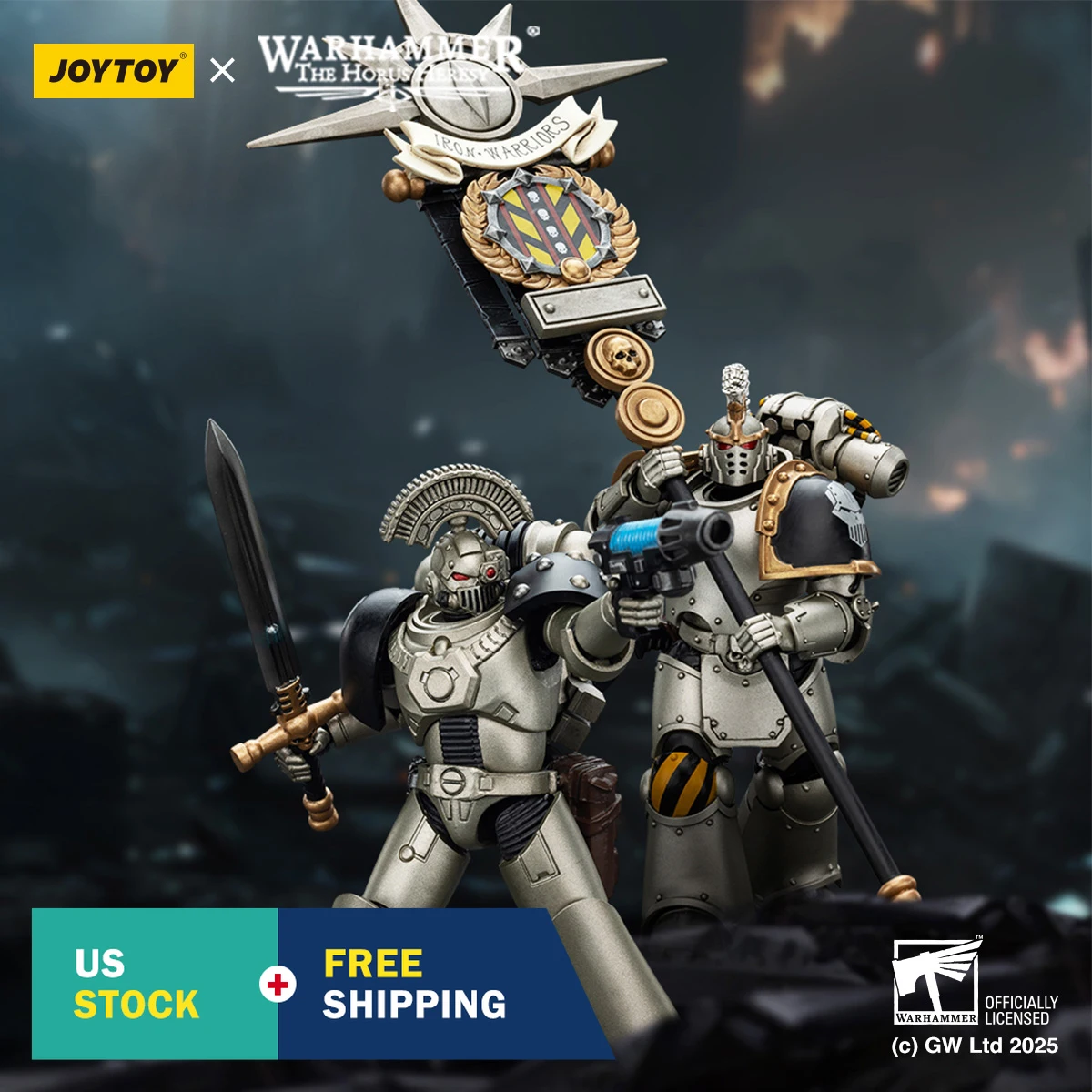 

HiPlay JOYTOY Warhammer The Horus Heresy Iron Warriors 1/18 Action Figures