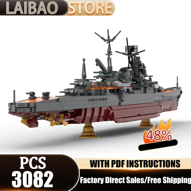 

Warship Model Moc Building Blocks Advanced Cruiser Model Technology Bricks Christmas Assembly DIY Toys Constructrion Gifts