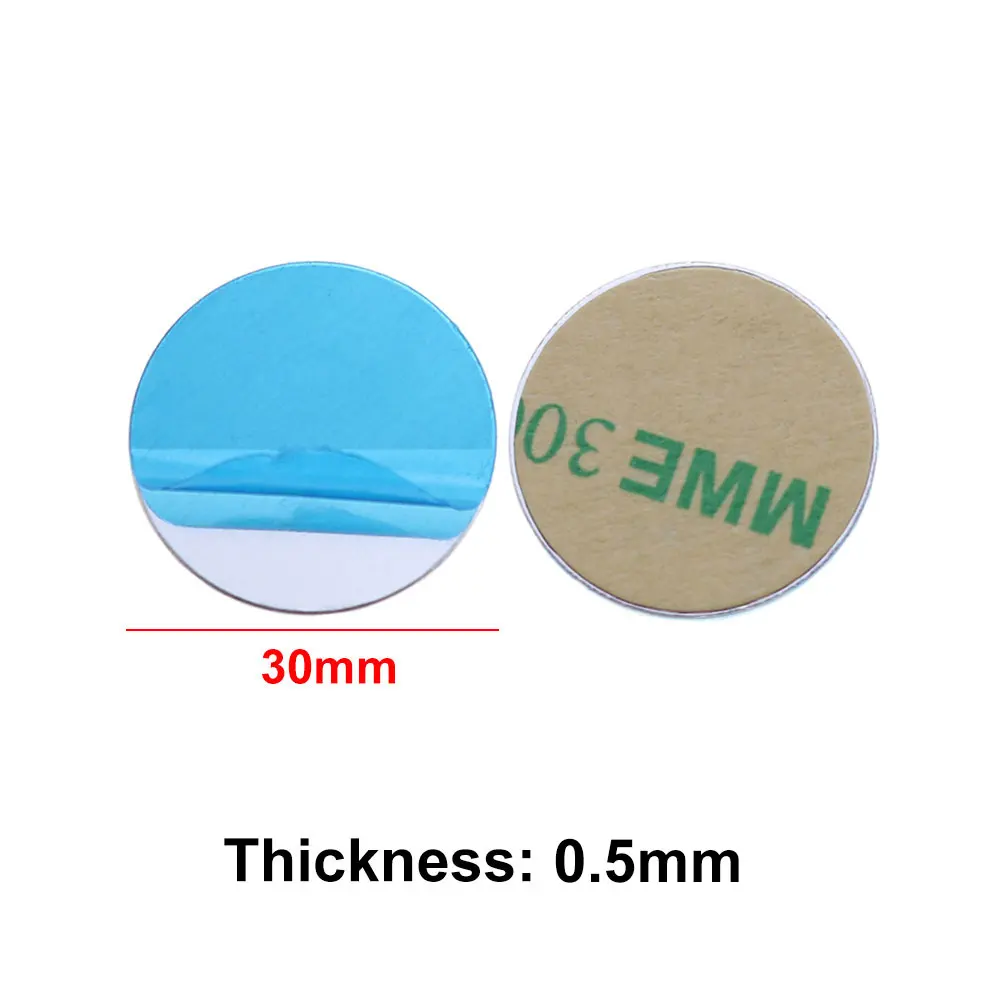 JCD 10 stücke Silber Magnetische Metall Platte Für Magnetische Auto Telefon Halter Universal Eisen Blatt Ständer Handy Magnet Halter Halterung