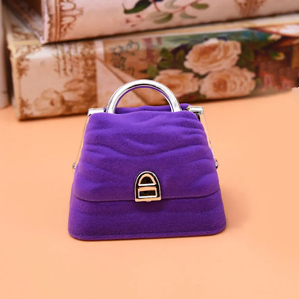 

Шкатулка для драгоценностей премиум-класса, футляр для хранения колец, элегантный романтический дизайн для обеспечения безопасности и особых случаев, шкатулка для колец, шкатулки для драгоценностей