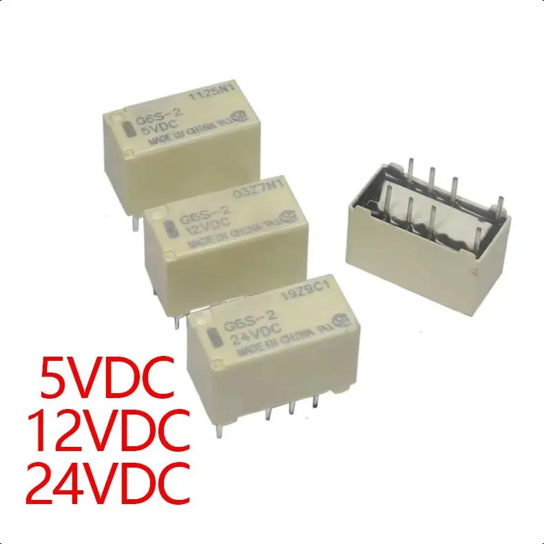 【5Pcs】G6S-2-5Vdc G6…