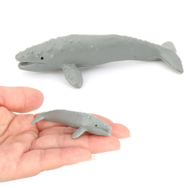 Realistic Sea Life Simulation Animal Model Shark Whale Turtle Crab Dolphin Action Figurine Figures Educational Toys for children