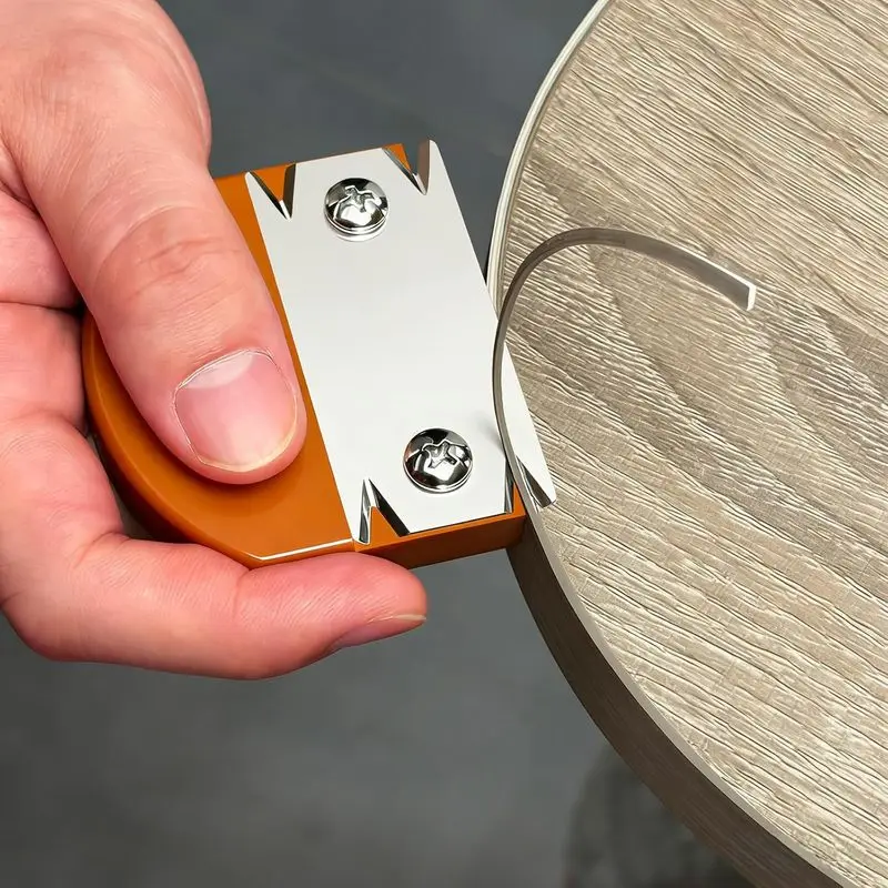 Edge Banding Upgraded Edge Banding Cutter with Hanging StrapHandheld Durable Edge Banding Trimmer Edge Corner Planer PD