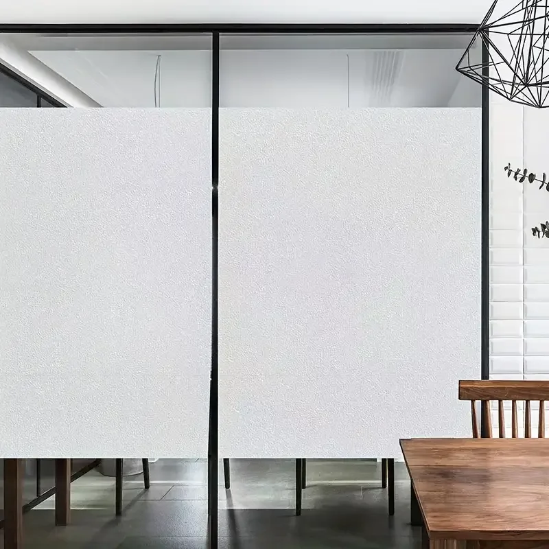 Solid Color Privacy Film Frosted Glass Decorative Film Bathroom And Bedroom Window Film Providing Sun Protection And Privacy. view 4