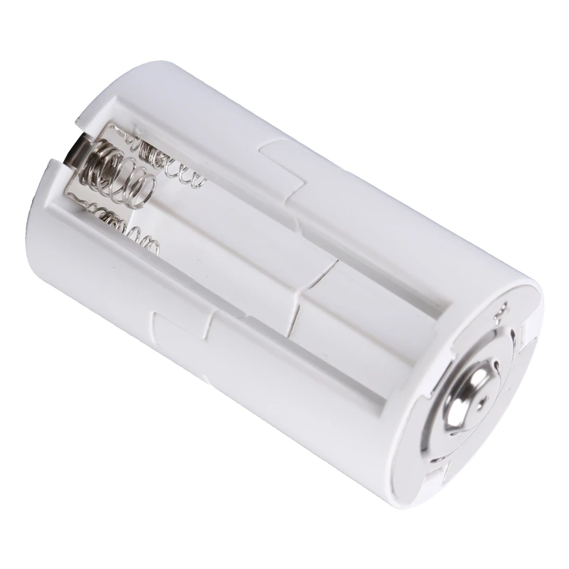 3 aa bateria a um adaptador de bateria d caso conversor switcher tampas de extremidade adaptador de bateria conversor para aparelhos elétricos