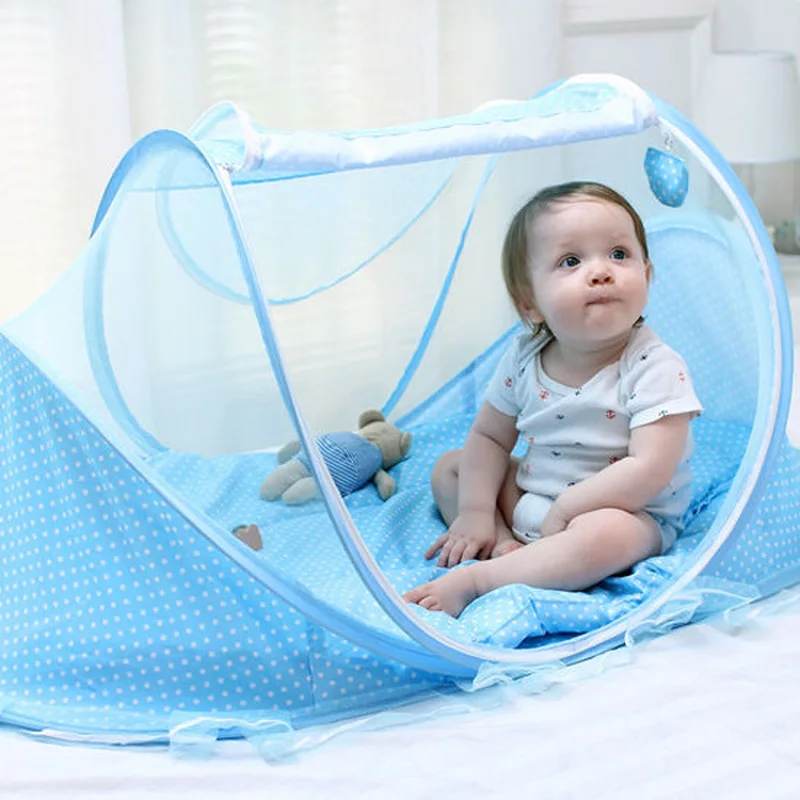 Baby Bedding Crib Netting Portable Foldable Sleeping Net Newborn Mosquito Tent Children Bed Tent Mosquito Net for Baby Crib