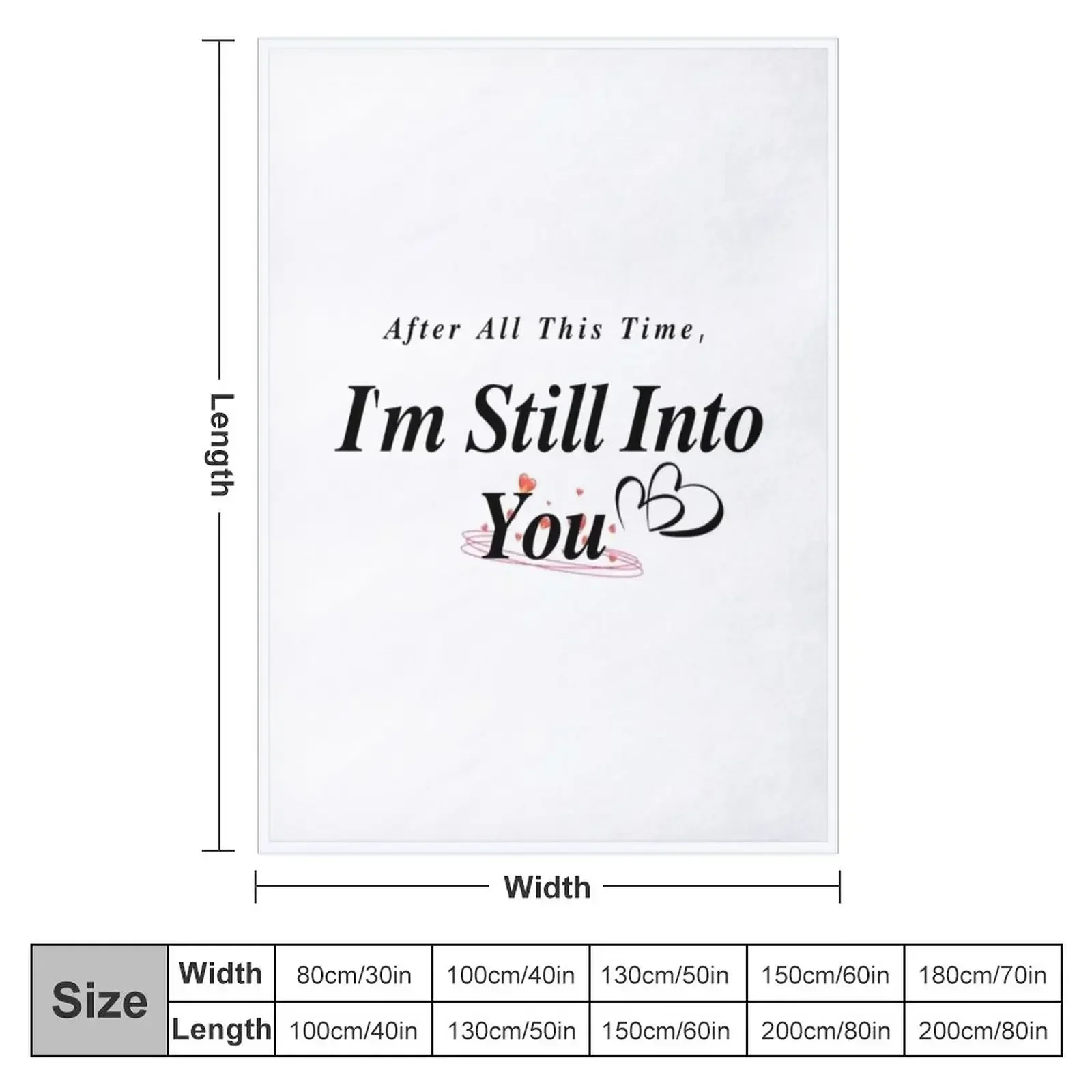 Paramore 'Cause after all this time I'm still into you' - Music Throw Blanket Loose Stuffeds Sofa Quilt Luxury Designer Blankets