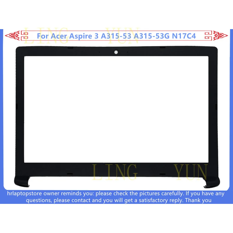 Z   For Acer Aspire 3 A315-53 A315-53G N17C4 LCD Back Cover / Front Bezel / Hinges