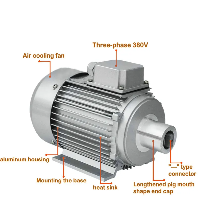 Three-phase AC380V woodworking machinery drilling machine motor multi-axis metal drilling machine 1440/2800rpm synchronous motor