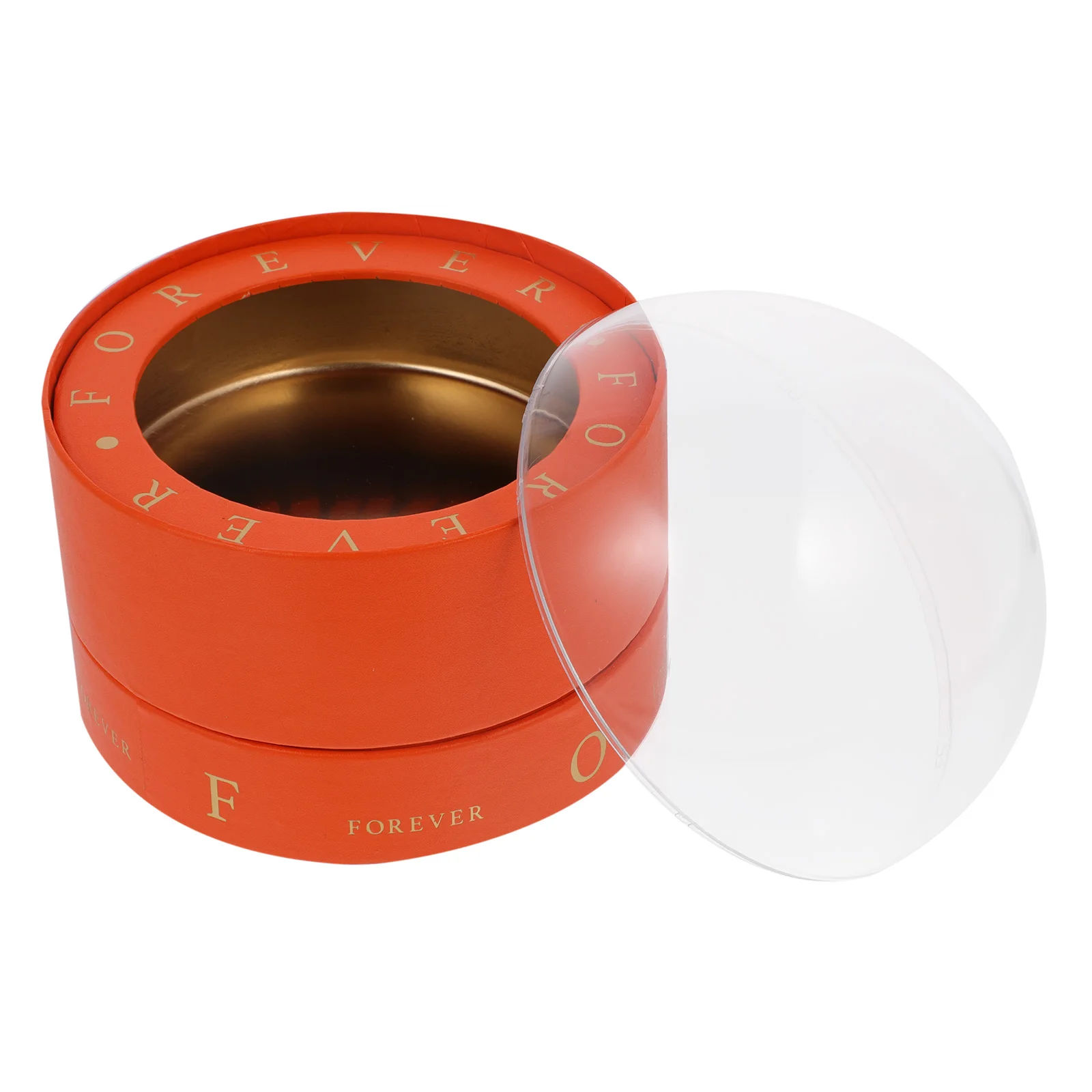 

Elegant Acrylic Chocolate Gift Eternal Flower Unique Wedding Present Wrapping Box Fine Craftsmanship Creative Design Romantic