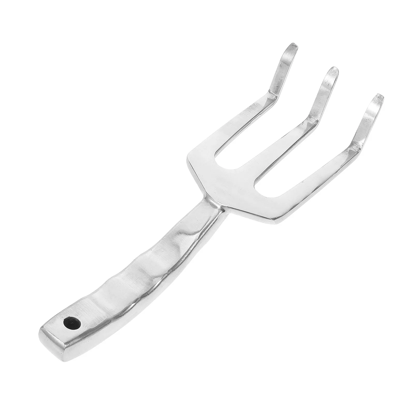 Garden Planting Rake Aluminium Alloy Small Portable Gardening Rake Tool for Digging Soil Loosening Cultivator Garden Tool