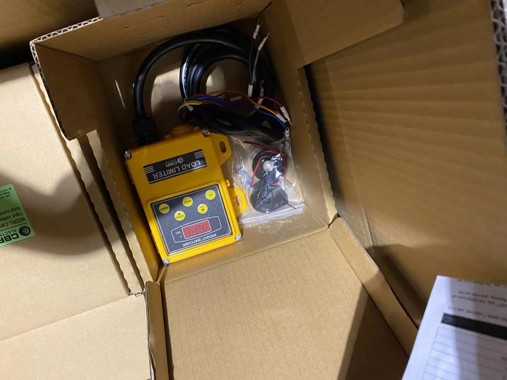 電子デジタル電流負荷制限器、Cbr CWL-010、OMS-370C 3000kg RH-EC、10個、3個