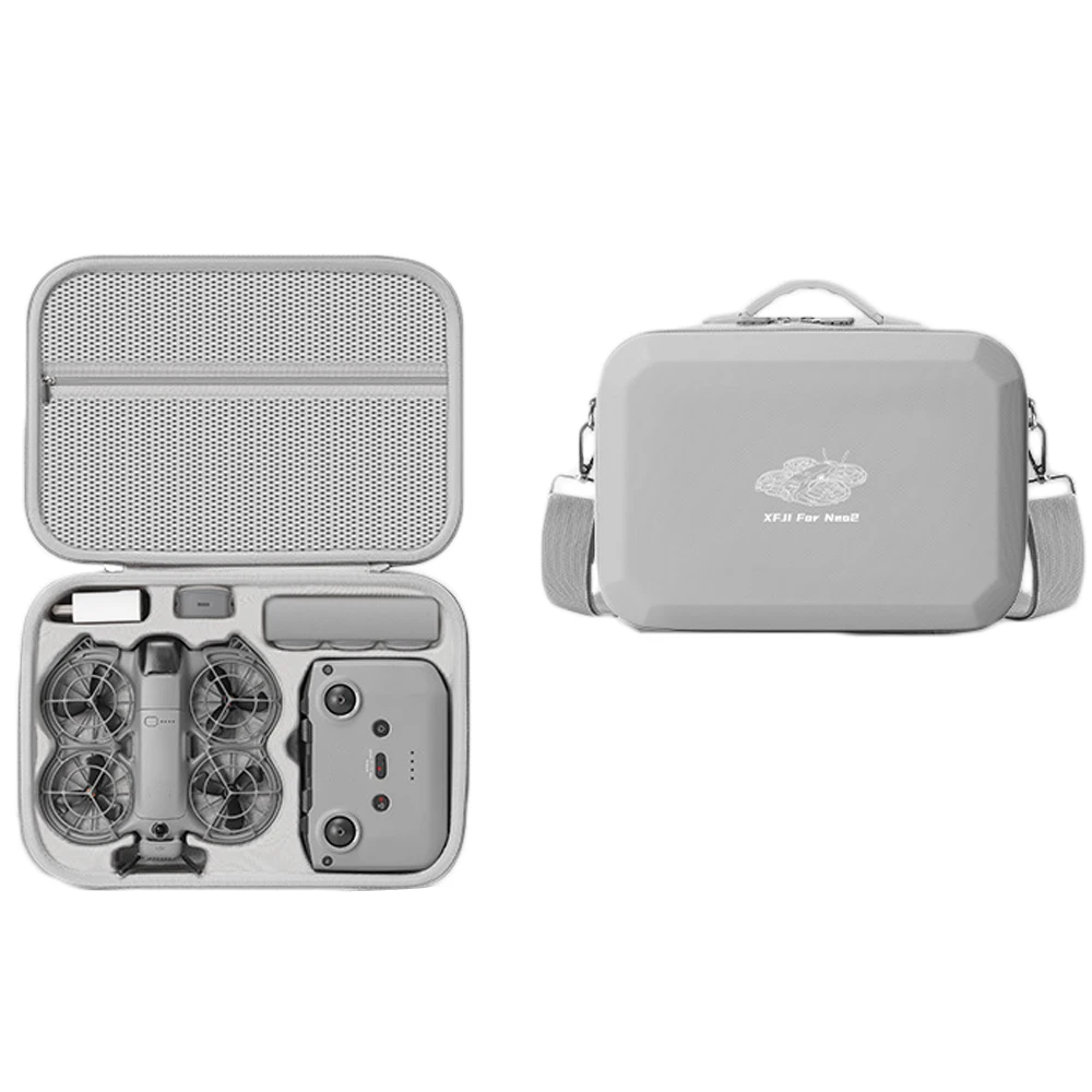

Carrying Case for DJI Neo 2 Fly More Combo,Protective Case Waterproof Travel Case with Shoulder Strap for NEO2 Drone Accessories