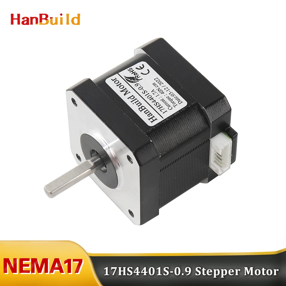 

5PCS Linear motor effective operation 17HS4401S1.8Degree Nema17 Stepper motor 42BYGH40 4-lead 1.7A 65oz-in 40N CM Motor For CNC