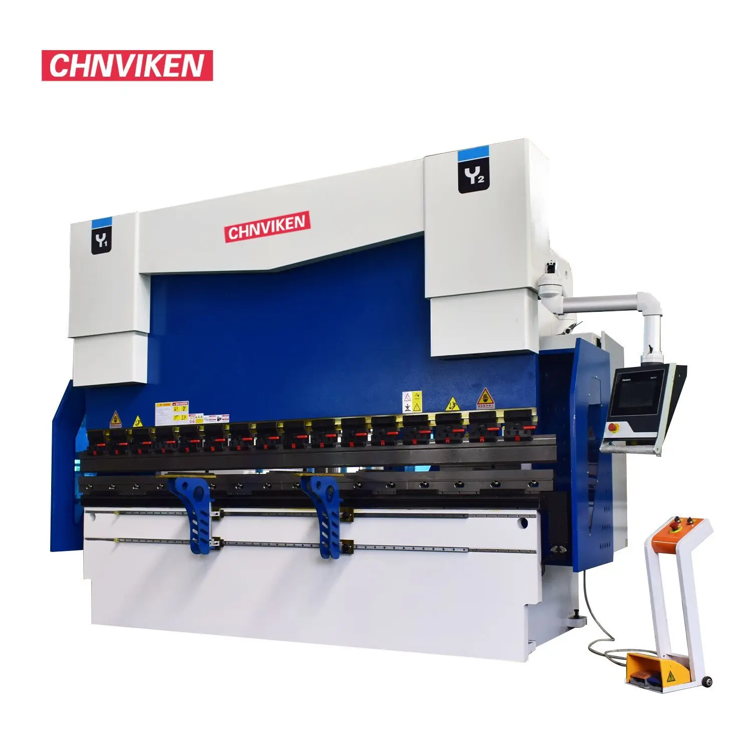 فرامل الضغط الهيدروليكي CNC 100T مع أدوات تحكم آلية لثني المعادن الدقيقة