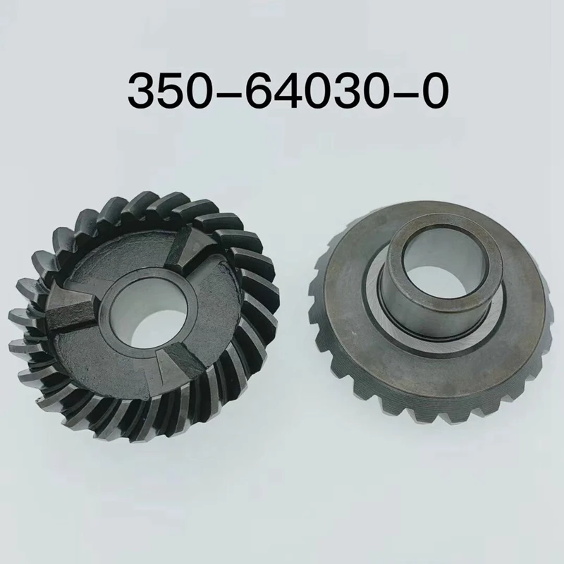 Outboard Engine Gear Set For Tohatsu 2 Stoke 18HP 350-64020-0 Pinion & 350-64030-0 Reverse & 350-64010-0 Forward Gear