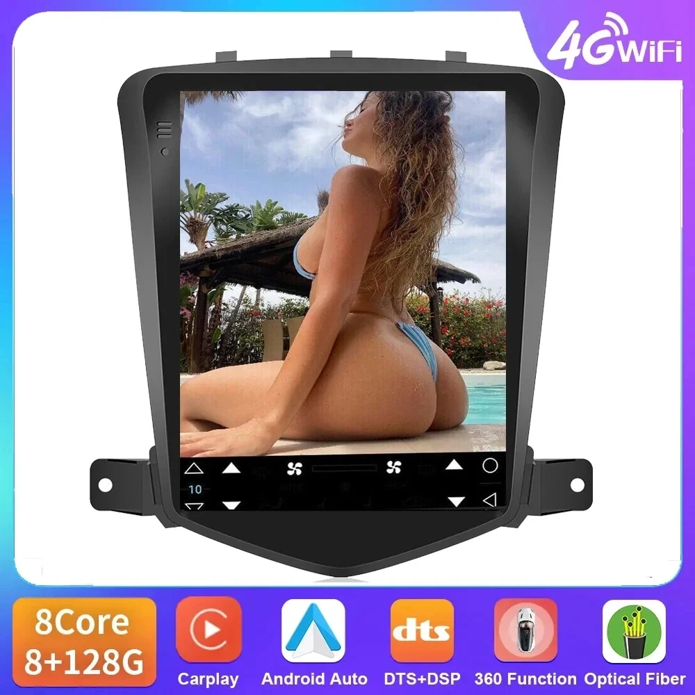 

Android 14 Car Radio Multimedia for Chevrolet Cruze J300 2008-2012 Tesla Style Carplay Auto 2din Stereo GPS Head Unit Carplay