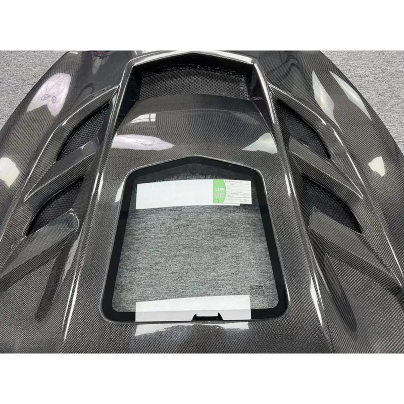High Quality Transparent Carbon Fiber Hood For 2014-2019 Corvette C7 Z06 Upgrade Car Hood