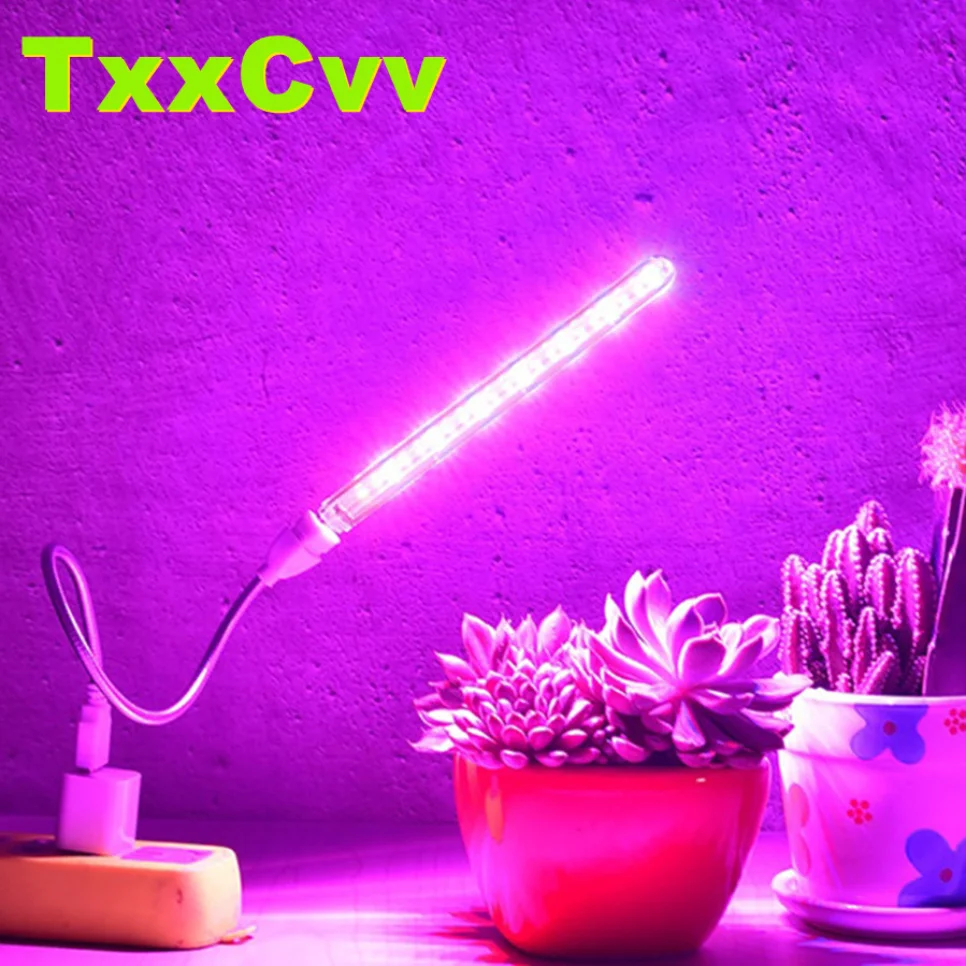 USB LED-groeilicht Flexibele LED Volledige spectrum plantenlamp Bloemzaailing Groeilicht Phyto-lamp Hydrocultuurverlichting Hoge kwaliteit