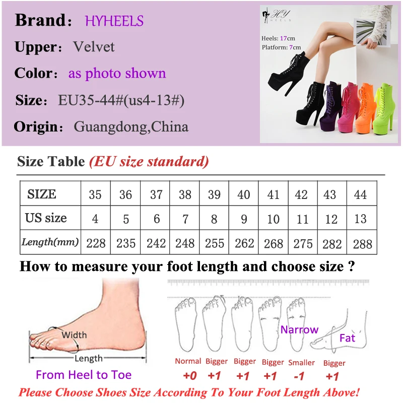 17cm Neon Green Suede Pole Dancing Boots High Heel Platform Ankle Booty for Women Autumn Winter Fashion Sexy Knight Female Shoes