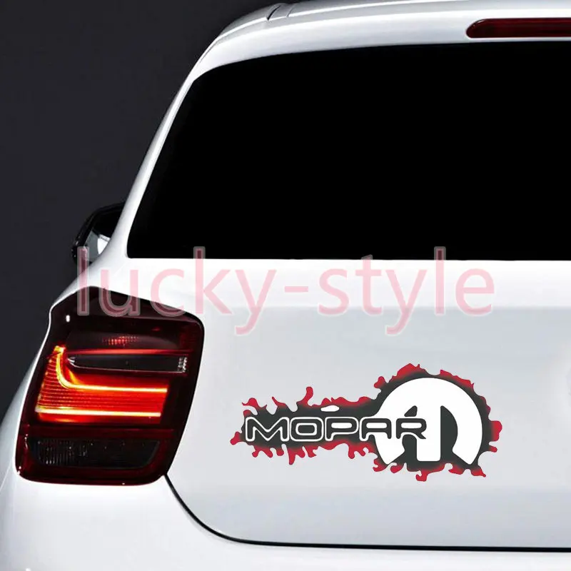 Hot Sale Mopar Car Stickers Decal Waterproof Car Window Trunk PVC Vinyl Decals Car Accessories Decoration Pegatinas Para Coche